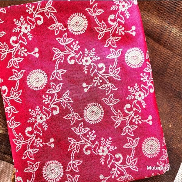 Saree 03 Golden Brown Pure Handloom Tissue Silk Saree