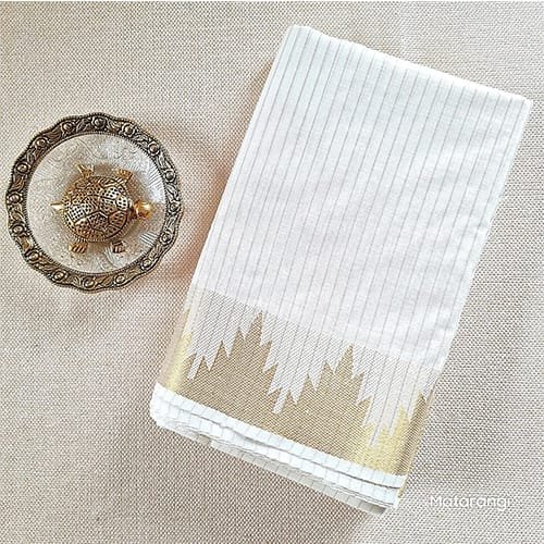 Saree1 Temple Border Kerala Saree – 1000166