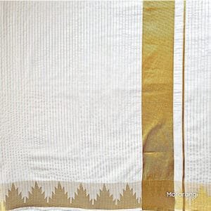 Temple Border Kerala Saree – 1000166