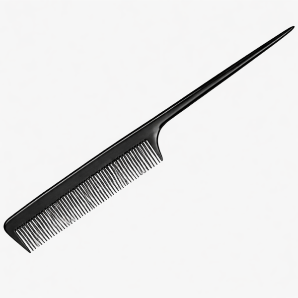 toni & guy carbon tail comb – precise styling, smooth glide