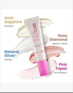 nybae 3in1 pro strobe cream pink topaz 15g