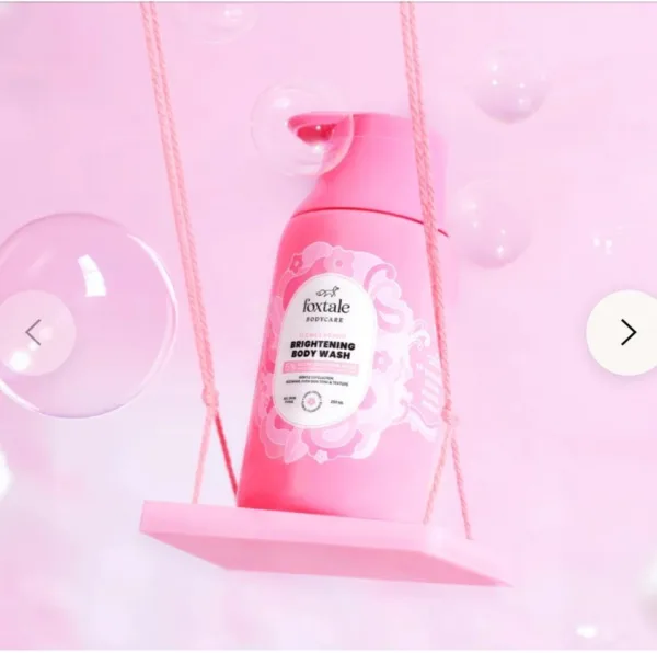 foxtale flower power brightening body wash 250ml