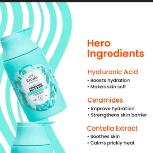 foxtale aqua plunge hydrating body wash 250ml