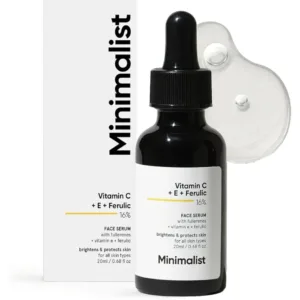 vitamin c + e + ferulic 16% face serum 20ml