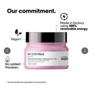 l'orÈal professionel liss unlimited prokeratin masque 250g
