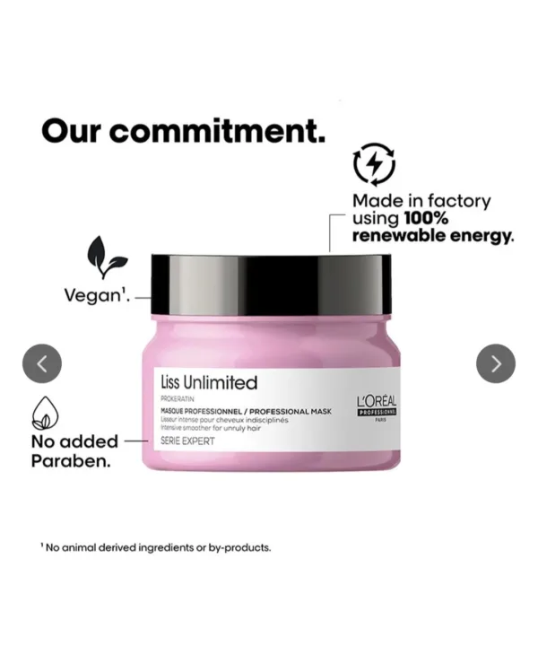 l'orÈal professionel liss unlimited prokeratin masque 250g