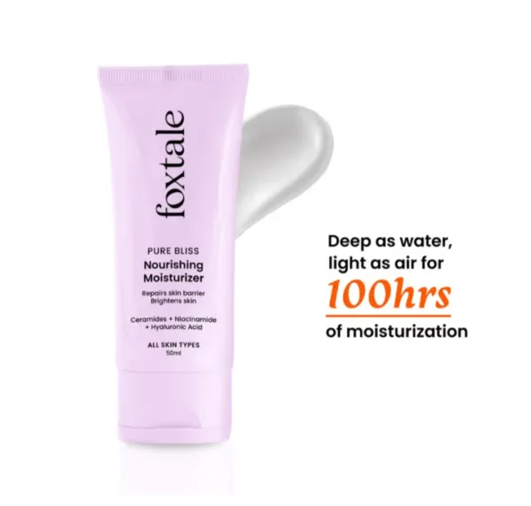 foxtale nourishing moisturizer all skin type 100ml