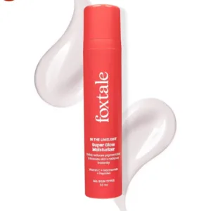 foxtale super glow moisturizer all skin type 50ml