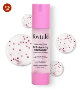foxtale oil balancing moisturizer combination to oily skin 50ml
