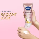 vaseline healthy bright gluta hya dewy radiance serum in lotion 70ml