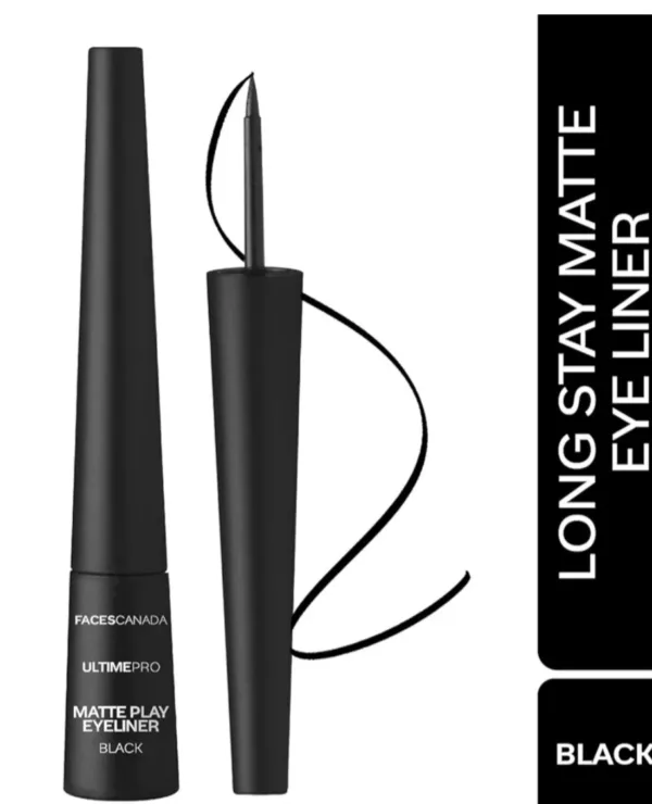 faces canada ultime pro matte play eyeliner black 2.5ml