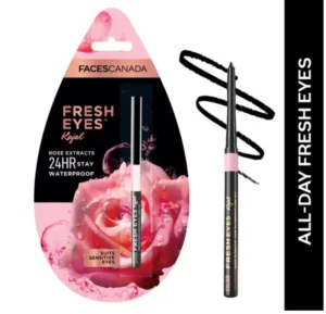 faces canada magnet eyes fresh eyes kajal 24hr waterproof rose extract 0.35g