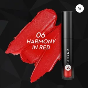 sugar mousse muse maskproof lip cream 06 harmony red 5ml