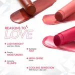 sugar glide peptide plumping gloss stick 01 peach ping 2.7g