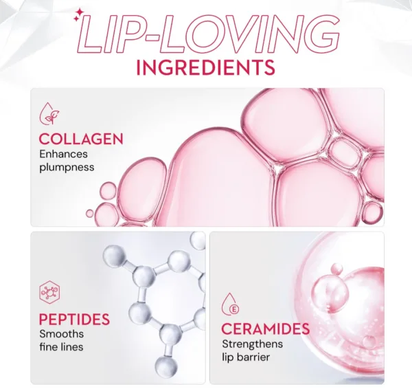 sugar glide peptide plumping gloss stick 02 pink pop 2.7g