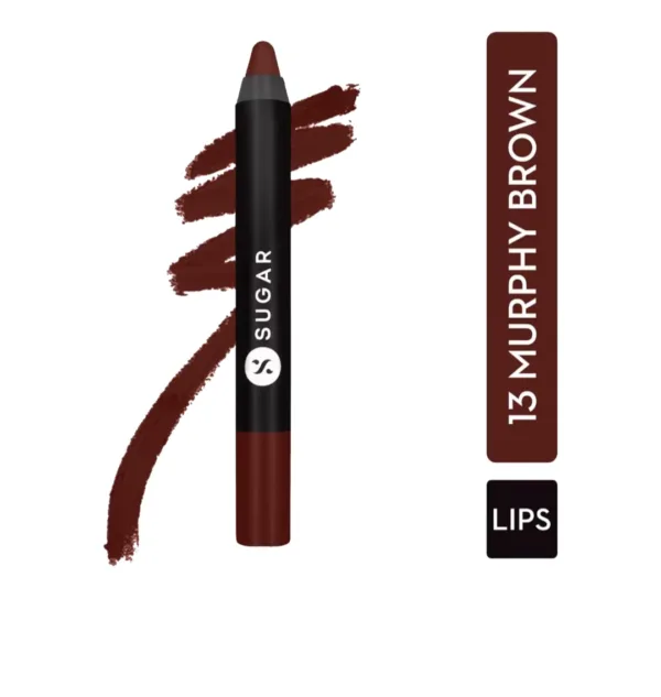 sugar matte as hell crayon lipstick 13 murphy brown 2.8g sugar matte as hell crayon lipstick 13 murphy brown 2.8g