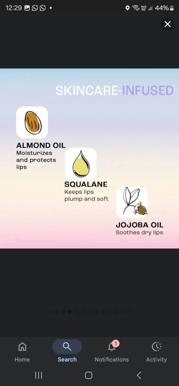 sugar play power drip lip gloss 02 woke 2ml sugar play power drip lip gloss 02 woke 2ml