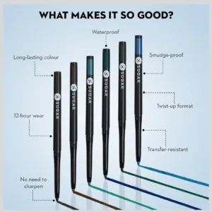 sugar kohl of honour intense kajal 03 aqua lung 0.3g