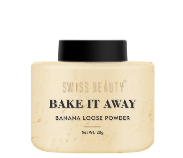 swiss beauty bake it away banana loose powder 28g
