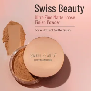 swiss beauty ultra fine loose finish powder8g