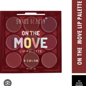 swiss beauty on the move 9 color lip palate 5g