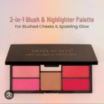 swiss beauty pro blush & highlight 8 blush and highlight powder in palette 18g