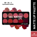 swiss beauty all about lips lip palatte 12g