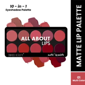 swiss beauty all about lips lip palatte 12g