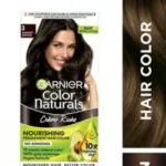 garnier color natural creme rich hair color 3 darkest brown 35ml
