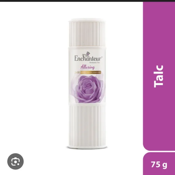 enchanteur perfumed talc 75g