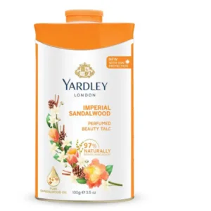 yardley london imperial sandalwood perfumed beauty talc 100g