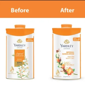 yardley london imperial sandalwood perfumed beauty talc 100g