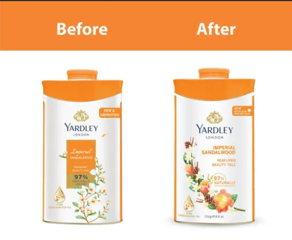 yardley london imperial sandalwood perfumed beauty talc 100g