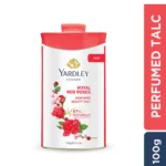 yardley london royal red roses perfumed beauty talc 100g