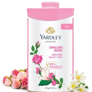 yardley london english rose perfumed beauty talc 100g