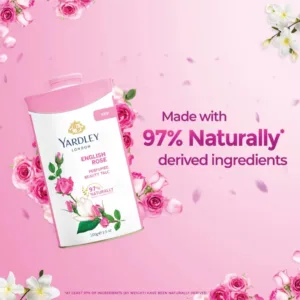 yardley london english rose perfumed beauty talc 100g