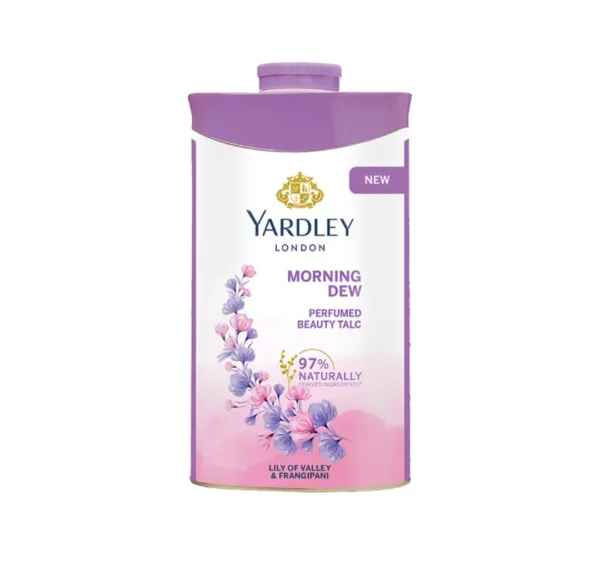 yardley landon morning dew perfumed talc 100g
