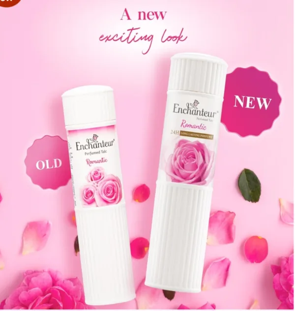 enchanteur romatic perfumed talc 125g