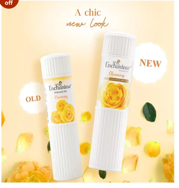enchanteur charming perfumed talc 125g enchanteur charming perfumed talc 125g