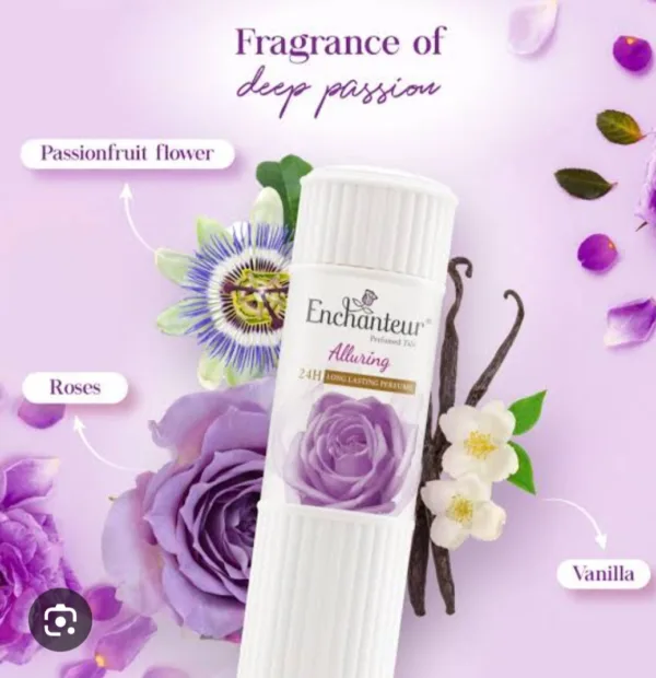 enchanteur alluring perfumed talc 125g