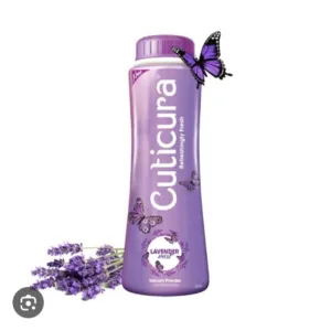cuticura lavendar mist talcum powder with sunscreen 100g