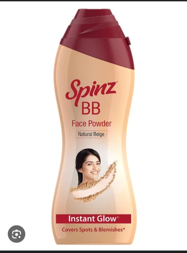 spinz bb face powder natural beige 35g