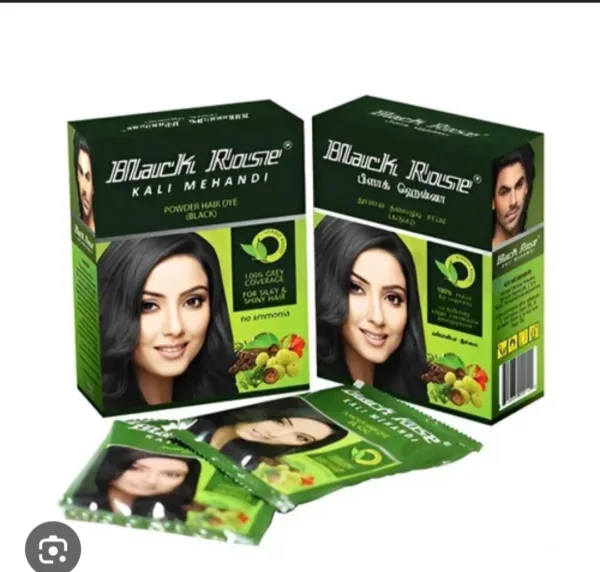 black rose kali mehandi black henna 50g