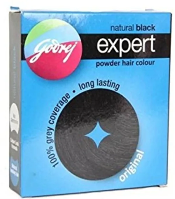 godrej naturals expert orginal powder hair color 30g