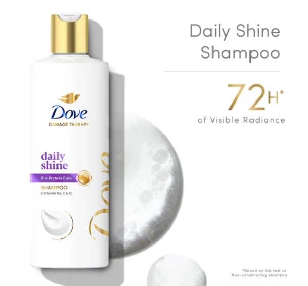 dove daily shine bio protein care shampoo 75ml dove daily shine bio protein care shampoo 75ml