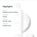 dove daily shine bio protein care shampoo 75ml