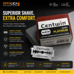 Centwin Super Platinum Blades 50N – Smooth & Sharp Shaving Blades 1 3786ecdb baea 4f85 9c61 a5a6635a6a54