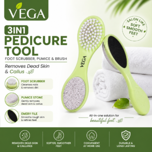 vega pedicure tool 3in1