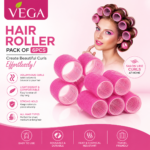 vega hair roller pack of 6pcs
