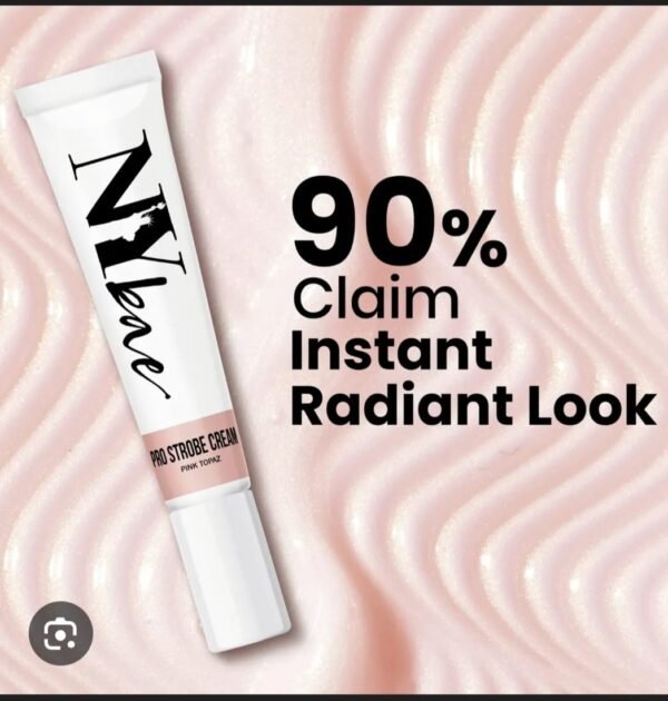 nybae pro strobing cream pink topaz 12g